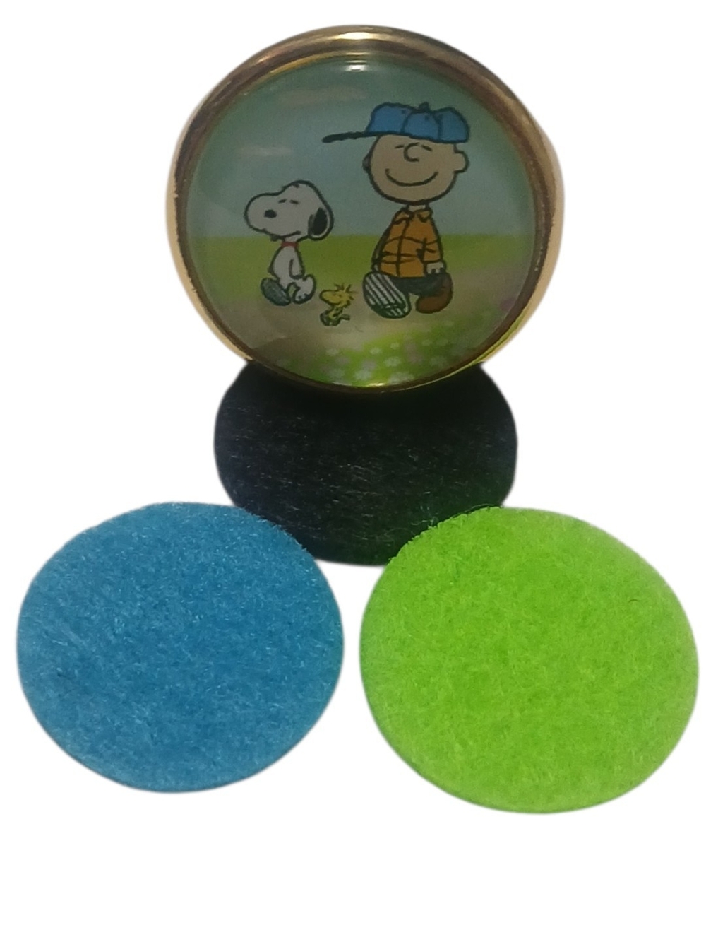 Peanuts -Snoopy, Woodstock & Charlie Brown, CAR Air Freshener,3 Different Scents